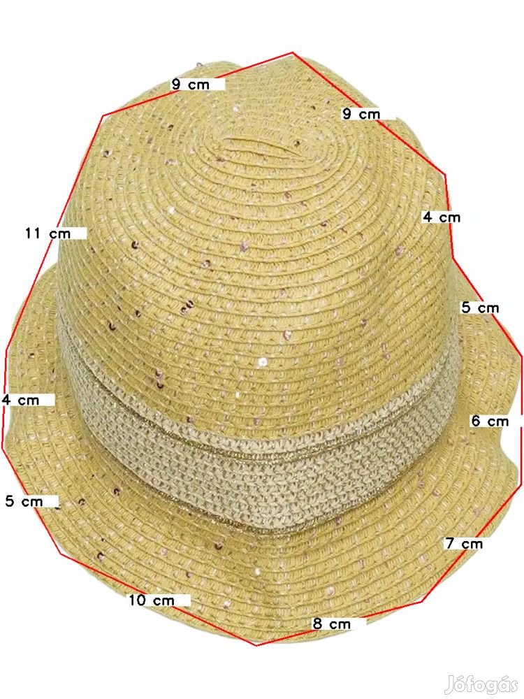 George Új (címkés) Lány Kalap (Méret: 128)