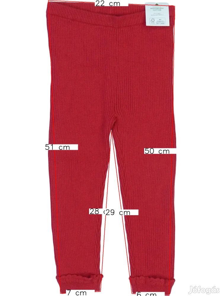 George Új (címkés) Lány Leggings (Méret: 98)