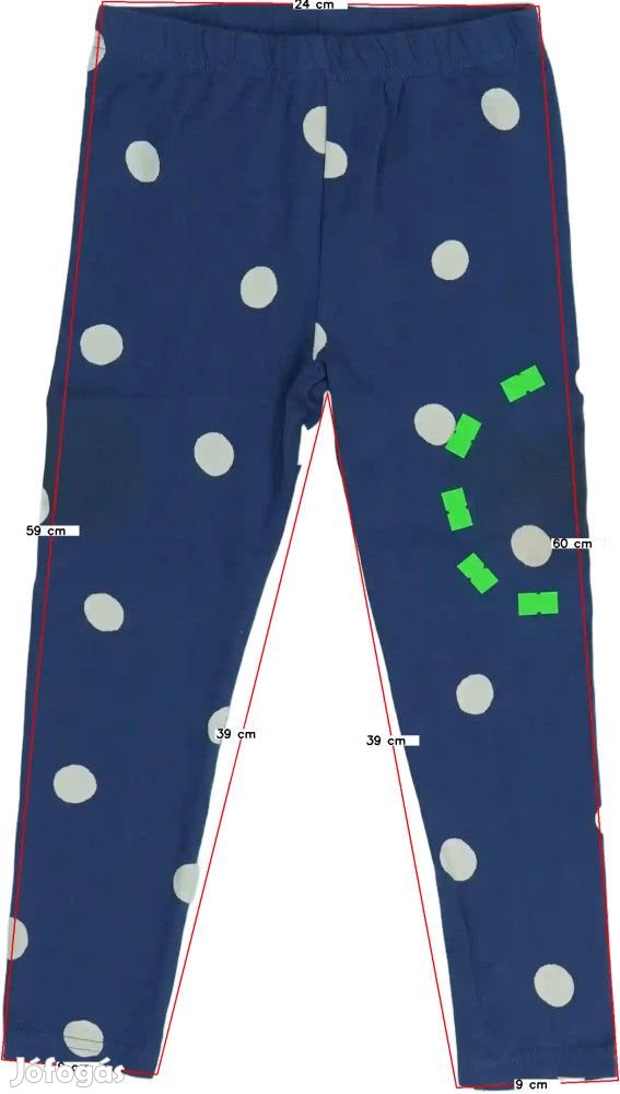 George Új (hibás) Lány Leggings (Méret: 116)