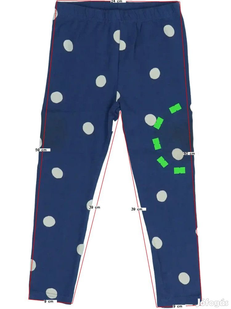 George Új (hibás) Lány Leggings (Méret: 116)