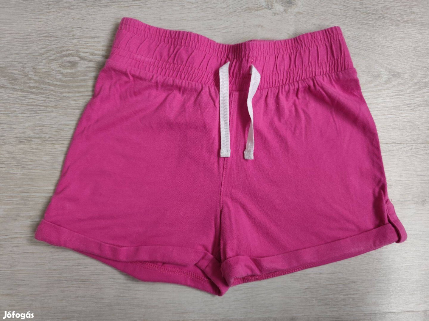 George ciklámen színű pamut rövidnadrág - 7-8 év, 122-128