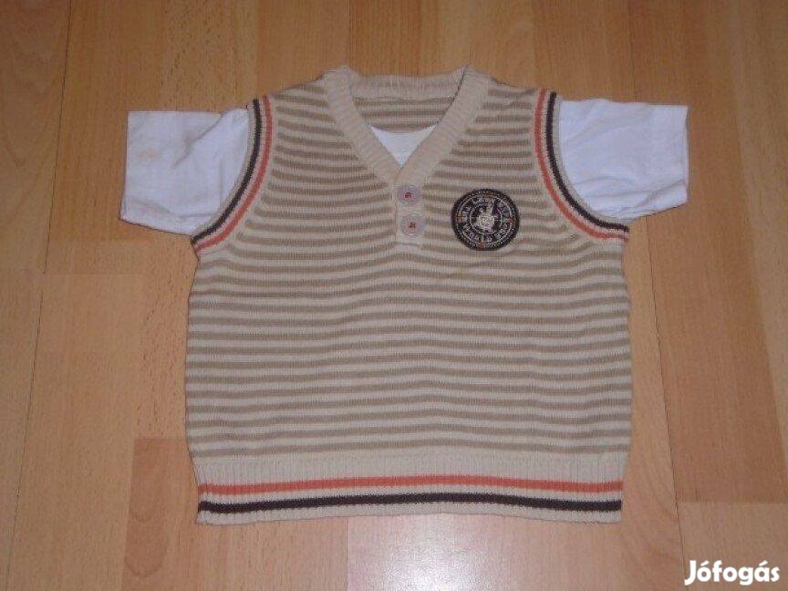 George duplahatású póló 6-9 hó méret 74