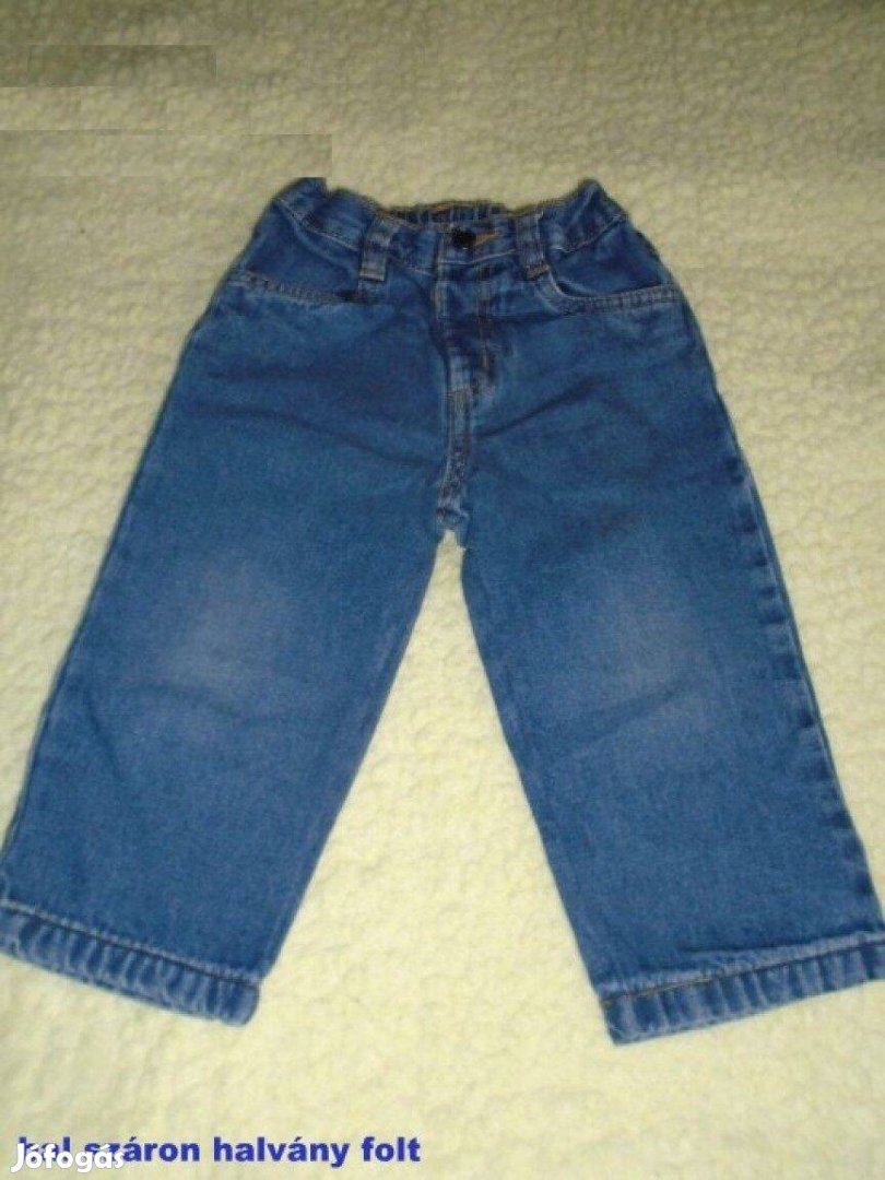 George kék farmernadrág 12-18 hó méret 80 86 kék nadrág
