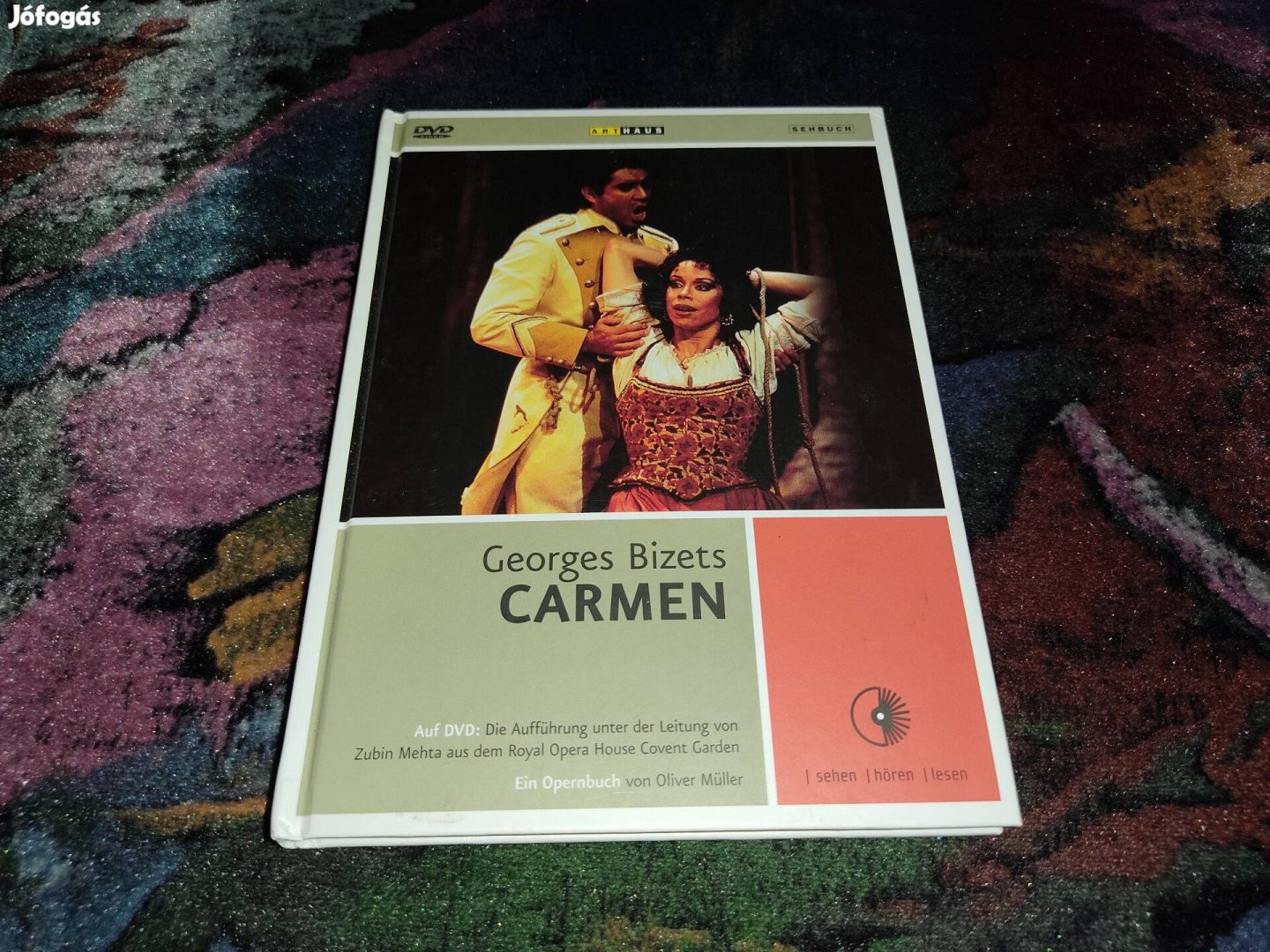 Georges Bizet - Carmen DVD +könyv