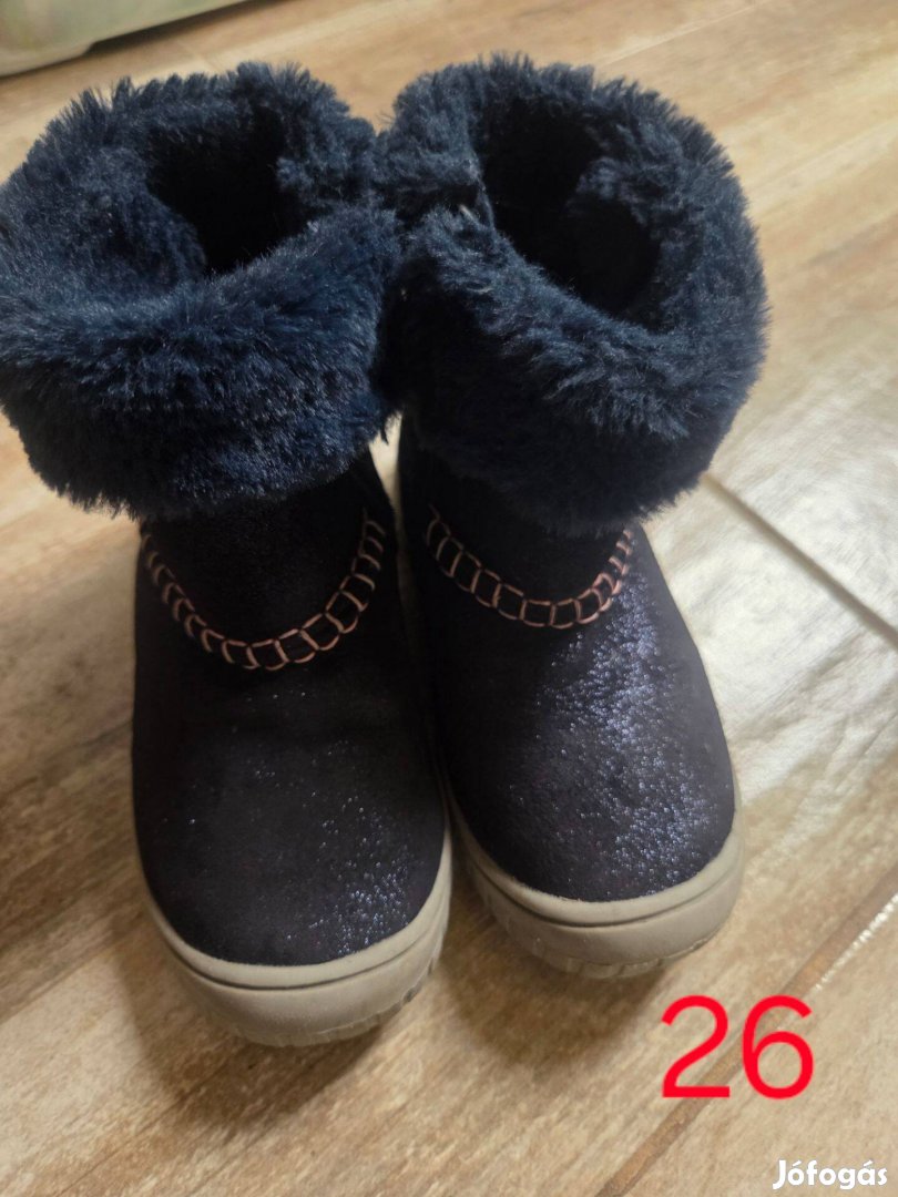 Geox kislány bundás meleg csizma 26 méretben