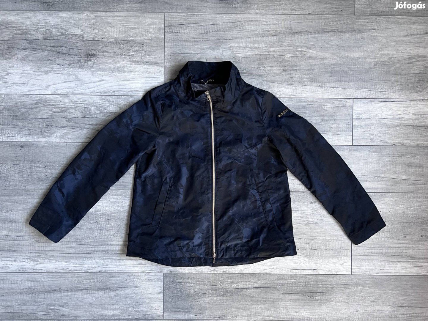 Geox sötétkék-fekete női dzseki