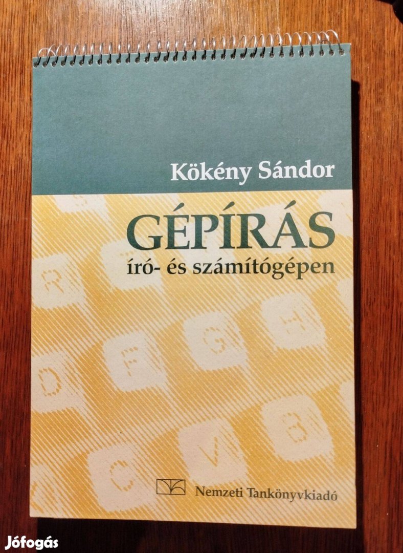 Gépírás író- és számítógépen Kökény Sándor Nemzeti