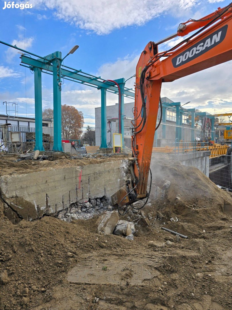 Gépkezelőket keresünk, 1 fő homlokrakodóra, 1 fő lánctalpas kotróra