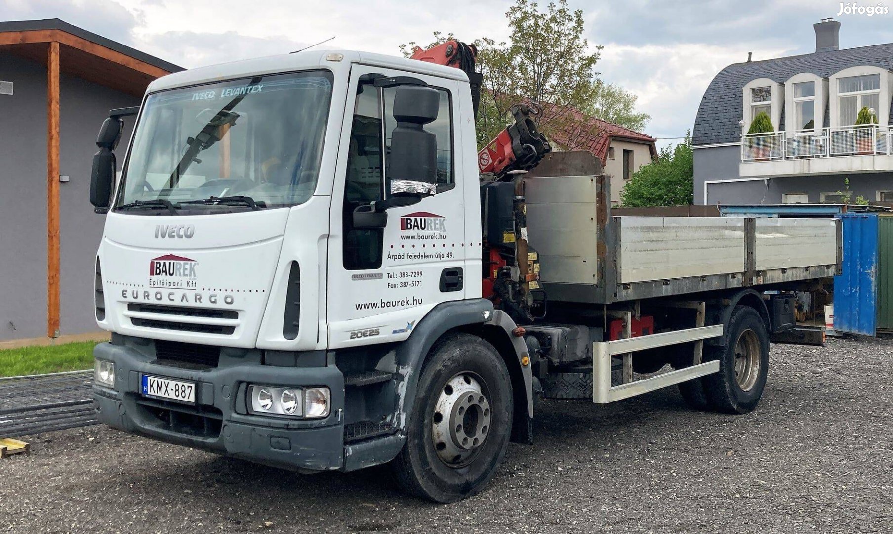 Gépkocsivezető - építőipar