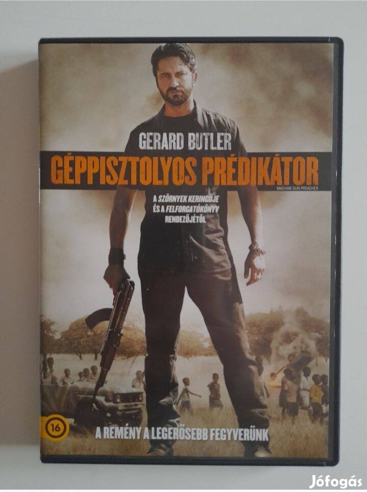 Géppisztolyos prédikátor dvd Gerard Butler