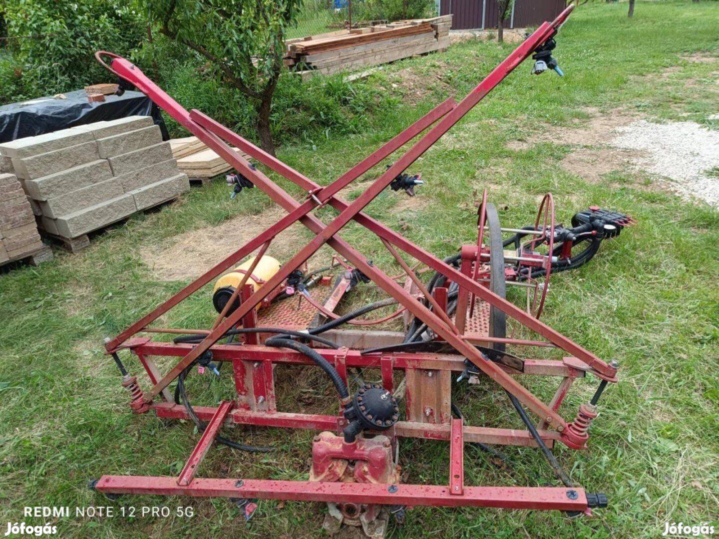 Gépre szerelhető mezőgazdasági permetező eladó