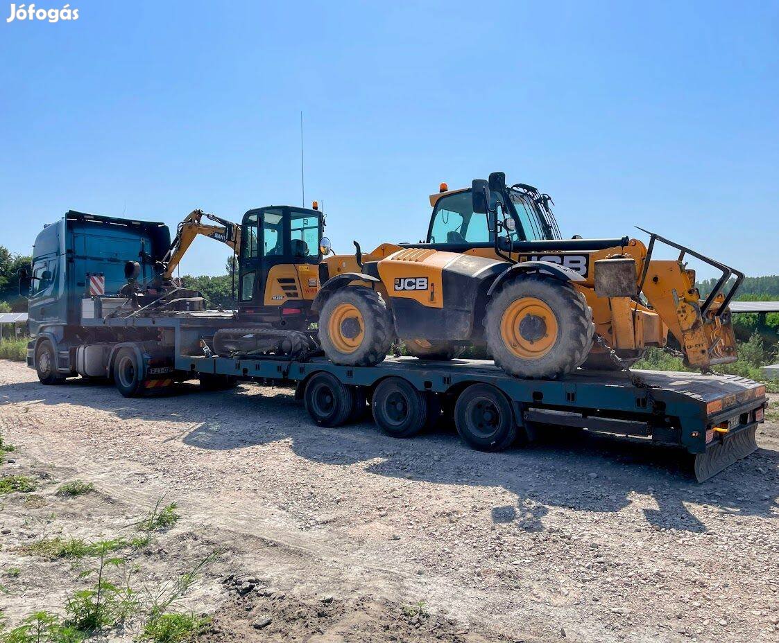 Gépszállítás Traktor Kombájn Tárcsa Vetőgép Eke Permetező