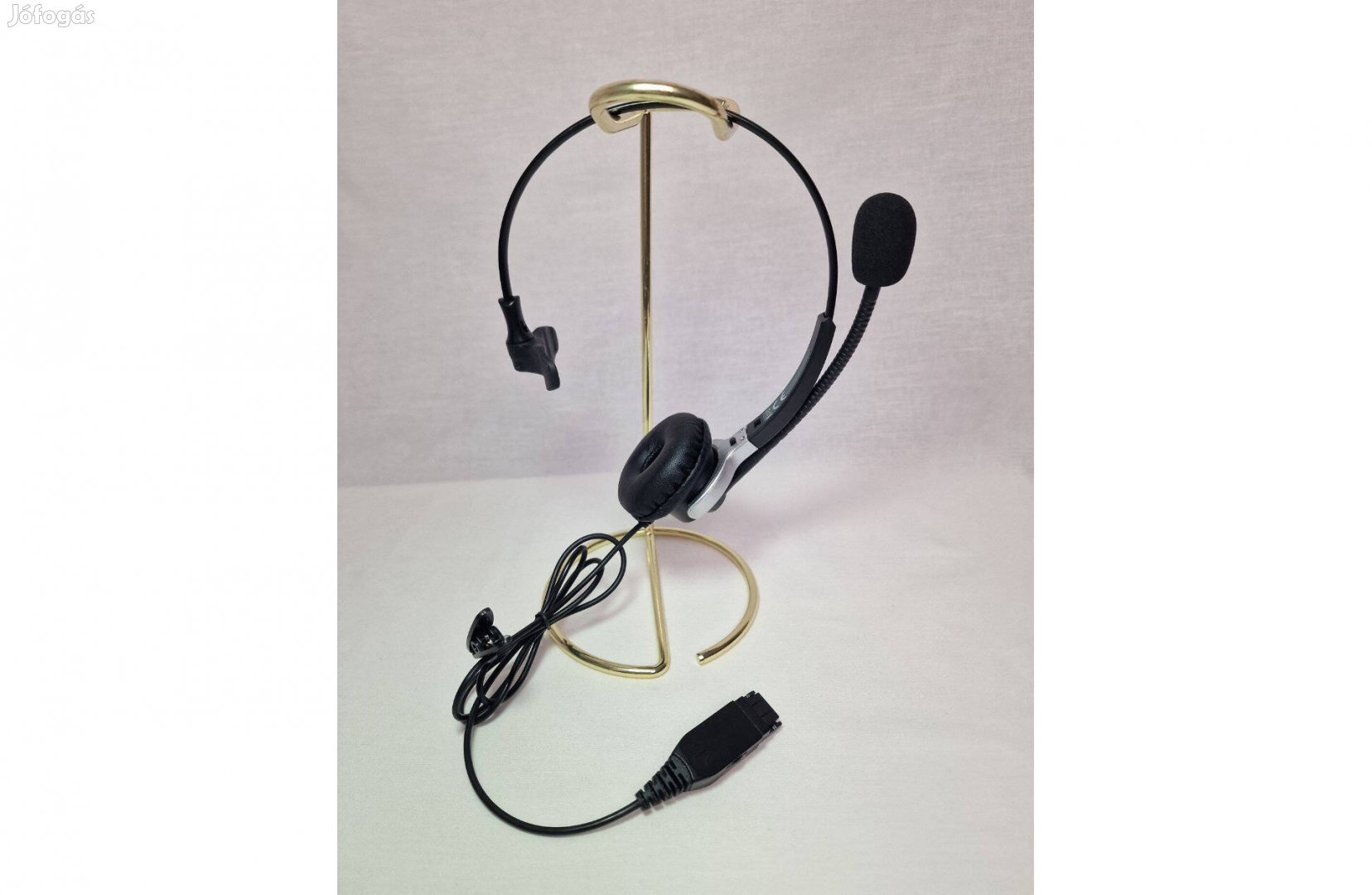 Gequdio WA9002 Fejhallgató Headset, fekete, új, bontott csomagolás