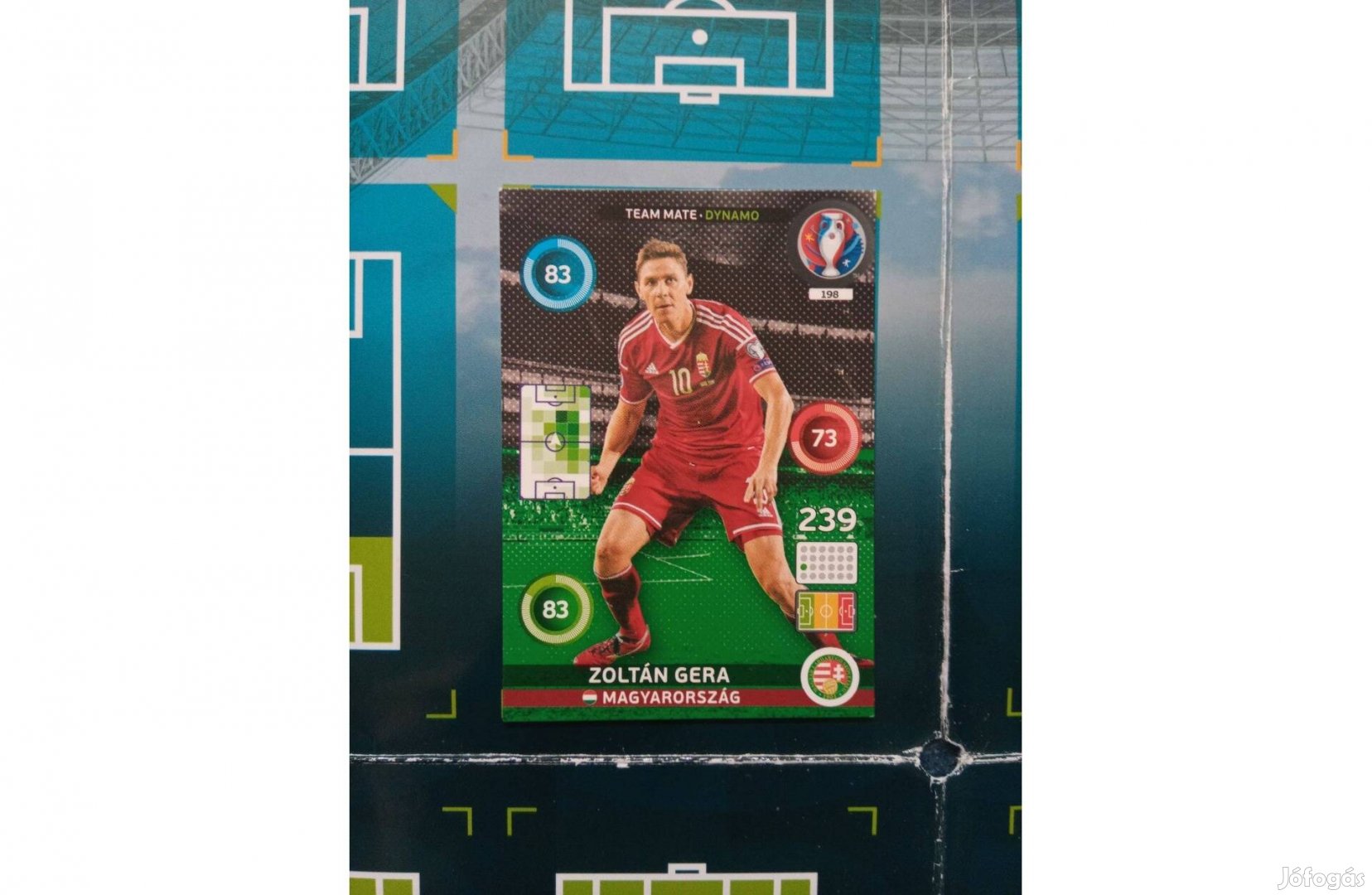 Gera Zoltán - Magyarország Euro 2016 Adrenalyn focis kártya