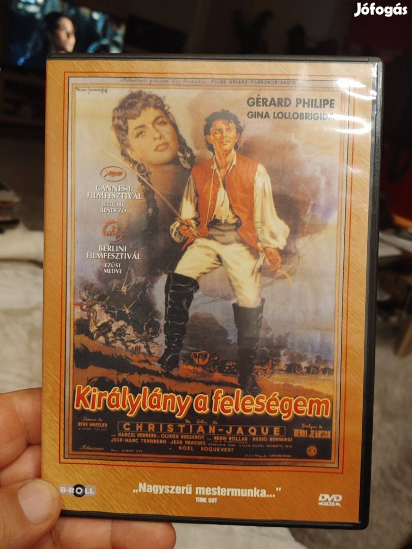 Gérad Philipe Gina Lollobrigida -Királylány a feleségem DVD