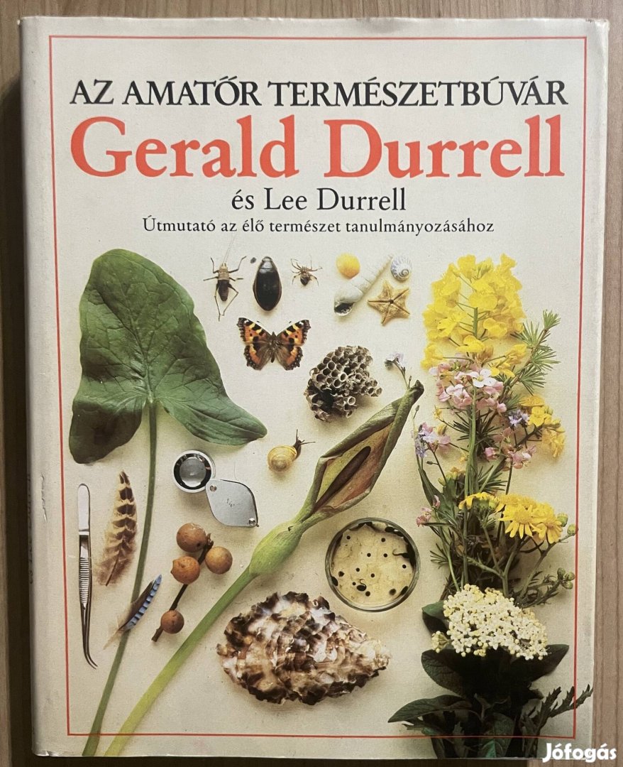 Gerald Durrell Amatőr természetbúvár első kiadás!