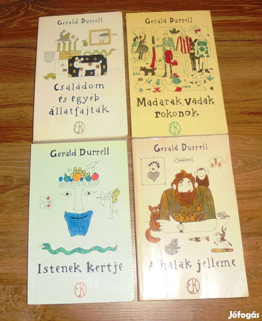 Gerald Durrell Korfu-trilógia + A halak jelleme (folytatás)