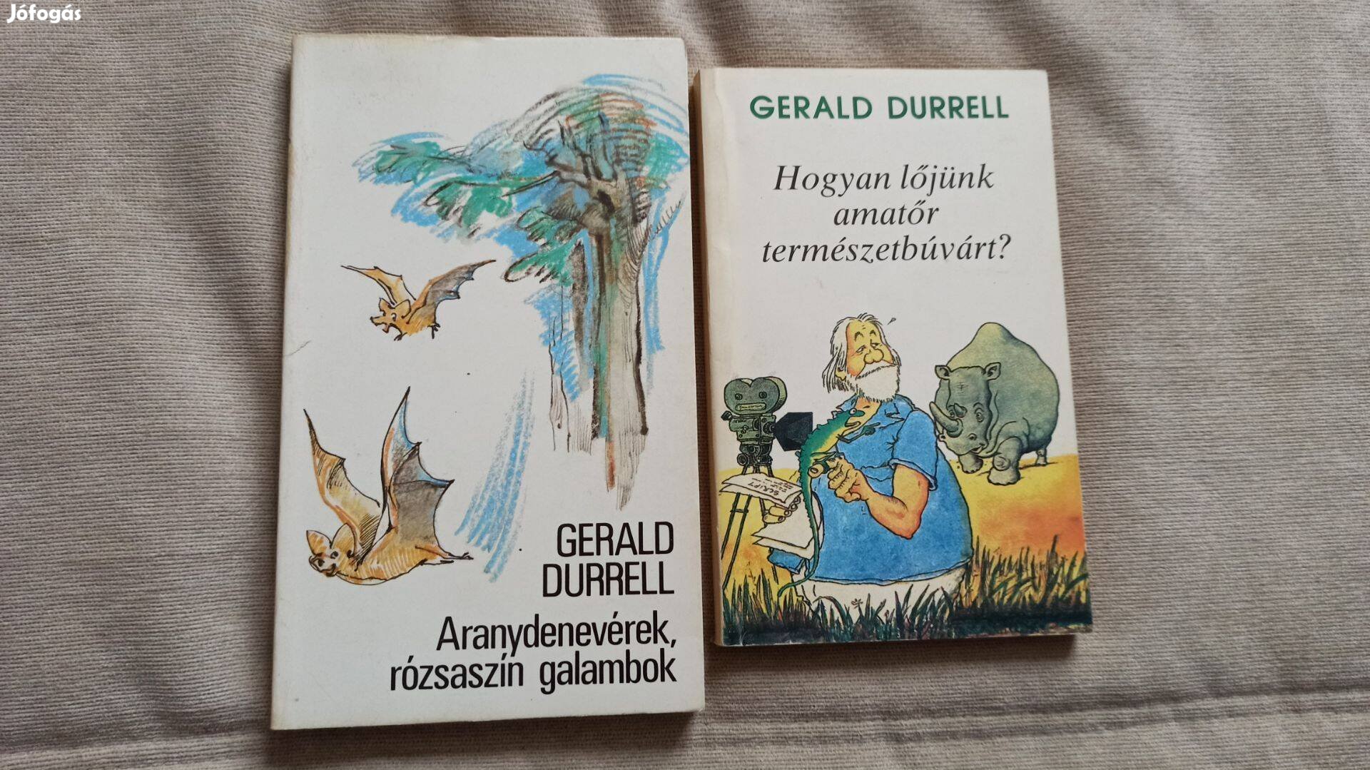 Gerald Durrell könyvek