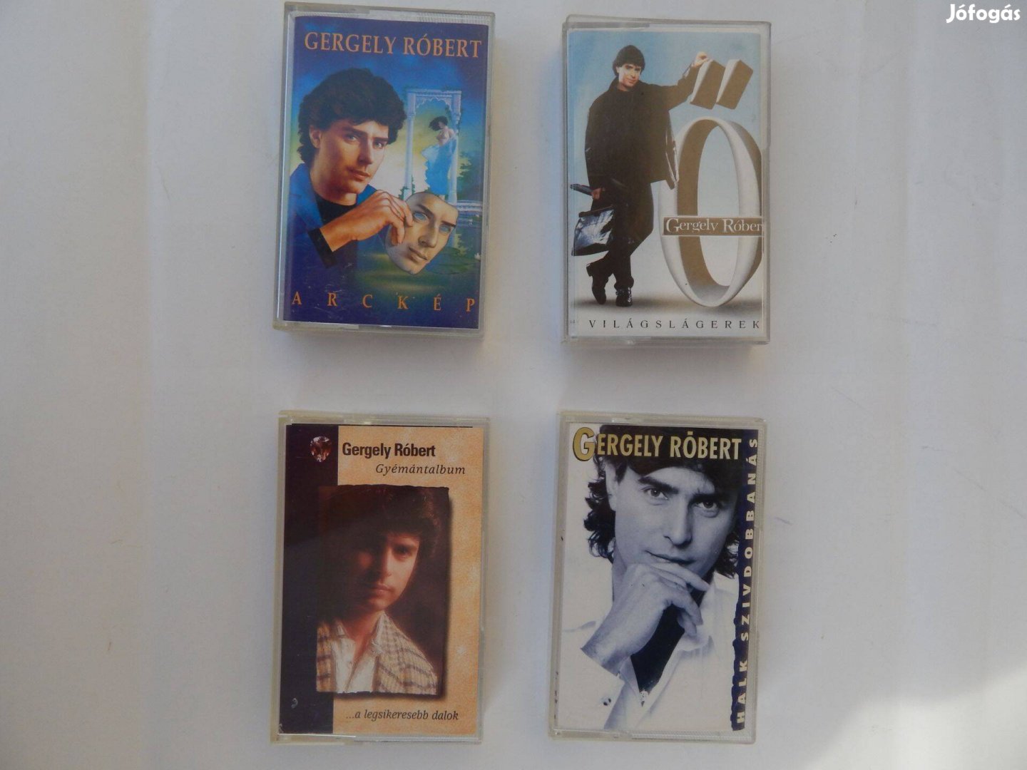 Gergely Róbert Műsoros Audió Kazetták 4 Darab Egyben Eredeti