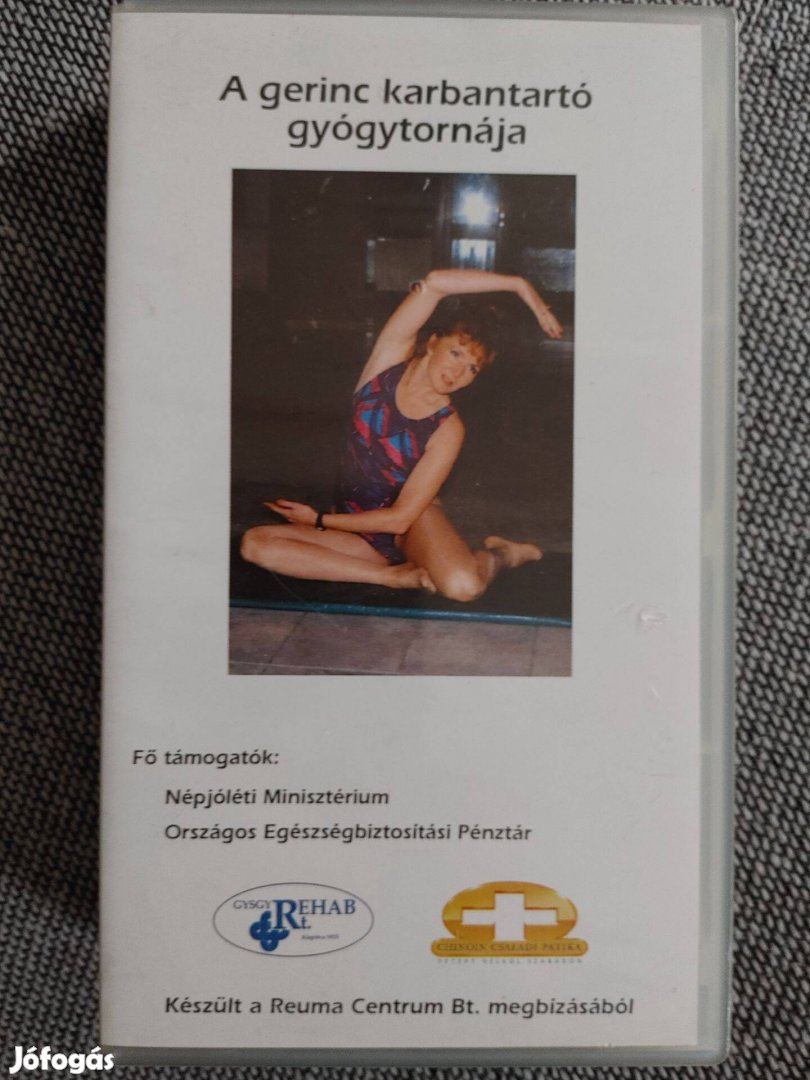 Gerinc karbantartó gyógytorna VHS film