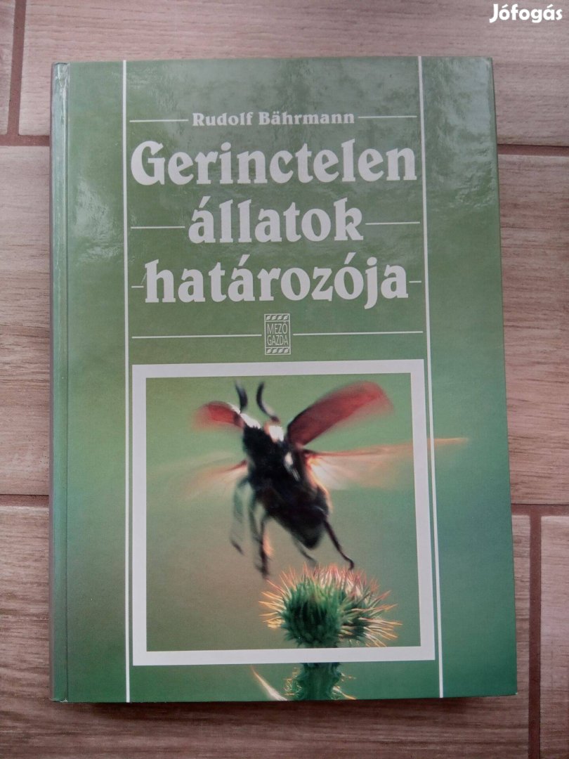 Gerinctelen állatok határozója (ritka szakkönyv)