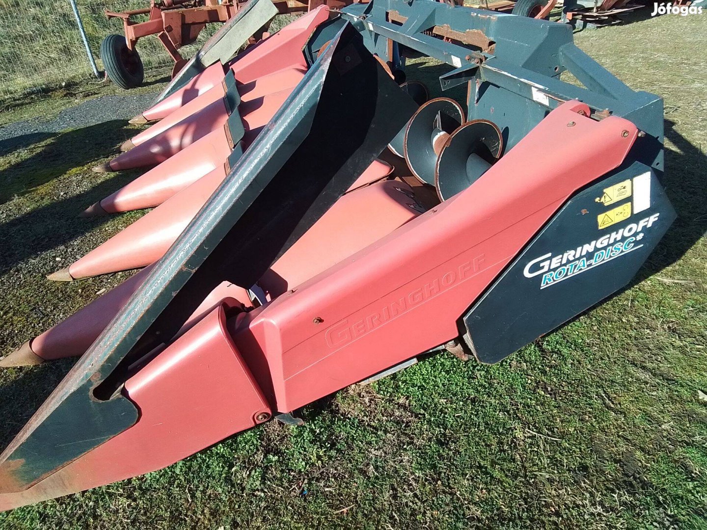 Geringhoff Rota Disc 630 kukorica adapter
