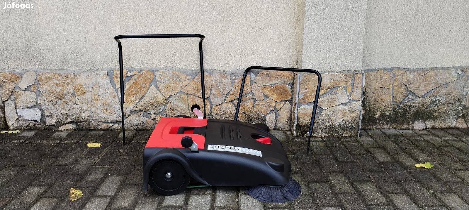 Germania seprőgép térkőseprő KM70 (Güde)