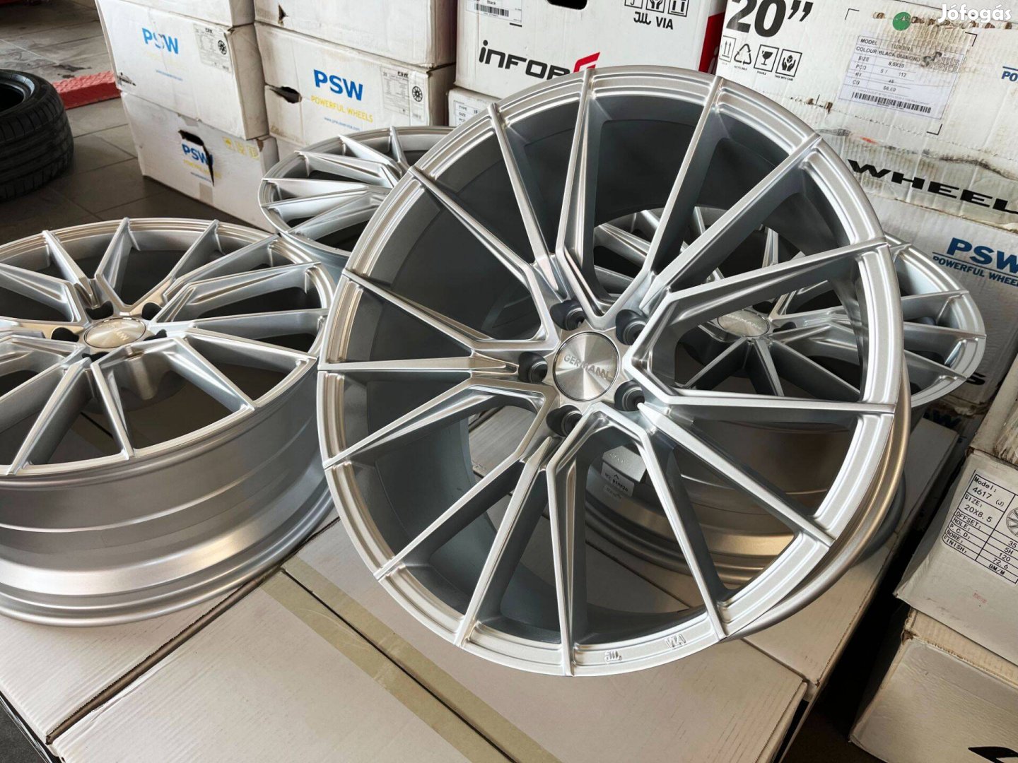 Germann GR-07 20" 5x112 kétszéles garnitúra 20 coll Mercedes BMW G30