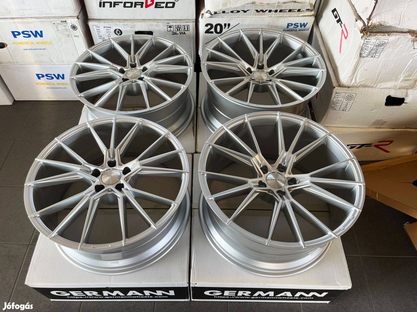 Germann GR-07 20" 5x112 kétszéles garnitúra 20 coll Mercedes BMW G30