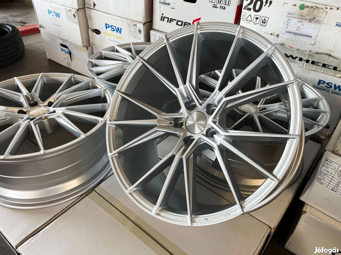 Germann GR-07 20" 5x112 kétszéles garnitúra 20 coll Mercedes BMW G30