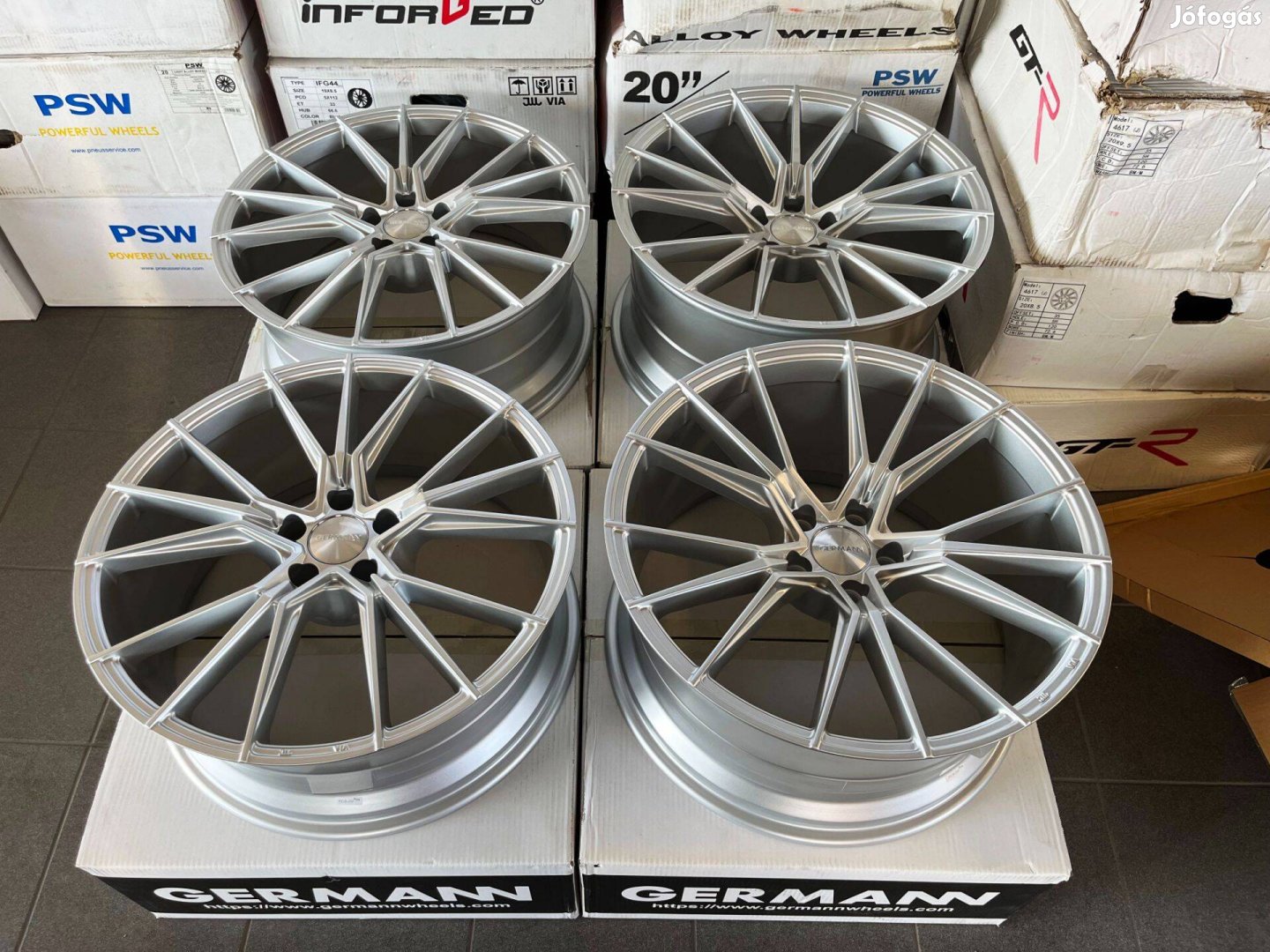 Germann GR-07 20" 5x112 kétszéles garnitúra 20 coll Mercedes BMW G30