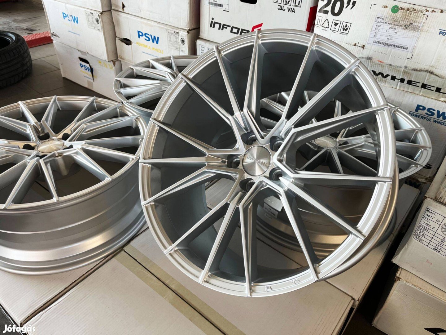 Germann GR-07 20" 5x112 kétszéles garnitúra 20 coll Mercedes BMW G30