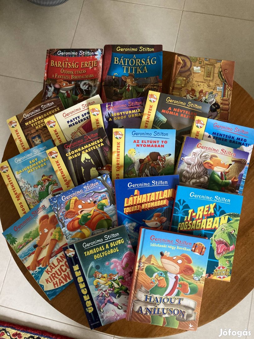 Geronimo Stilton 18 db