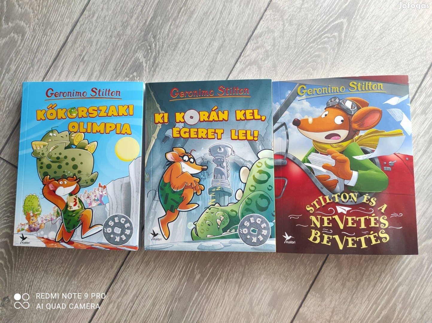 Geronimo Stilton 3 kötet, vadiúj