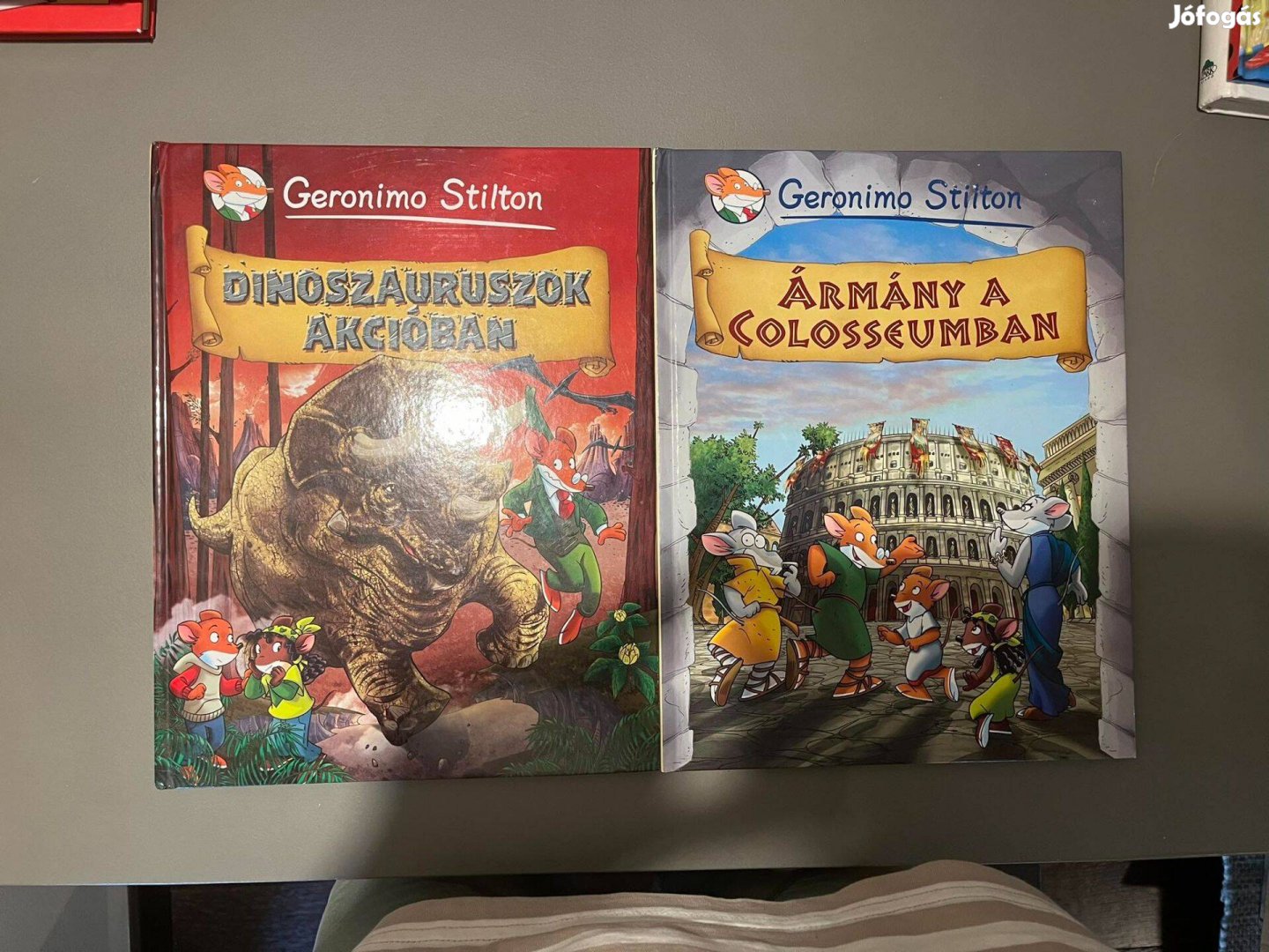 Geronimo Stilton A4-méretű könyv