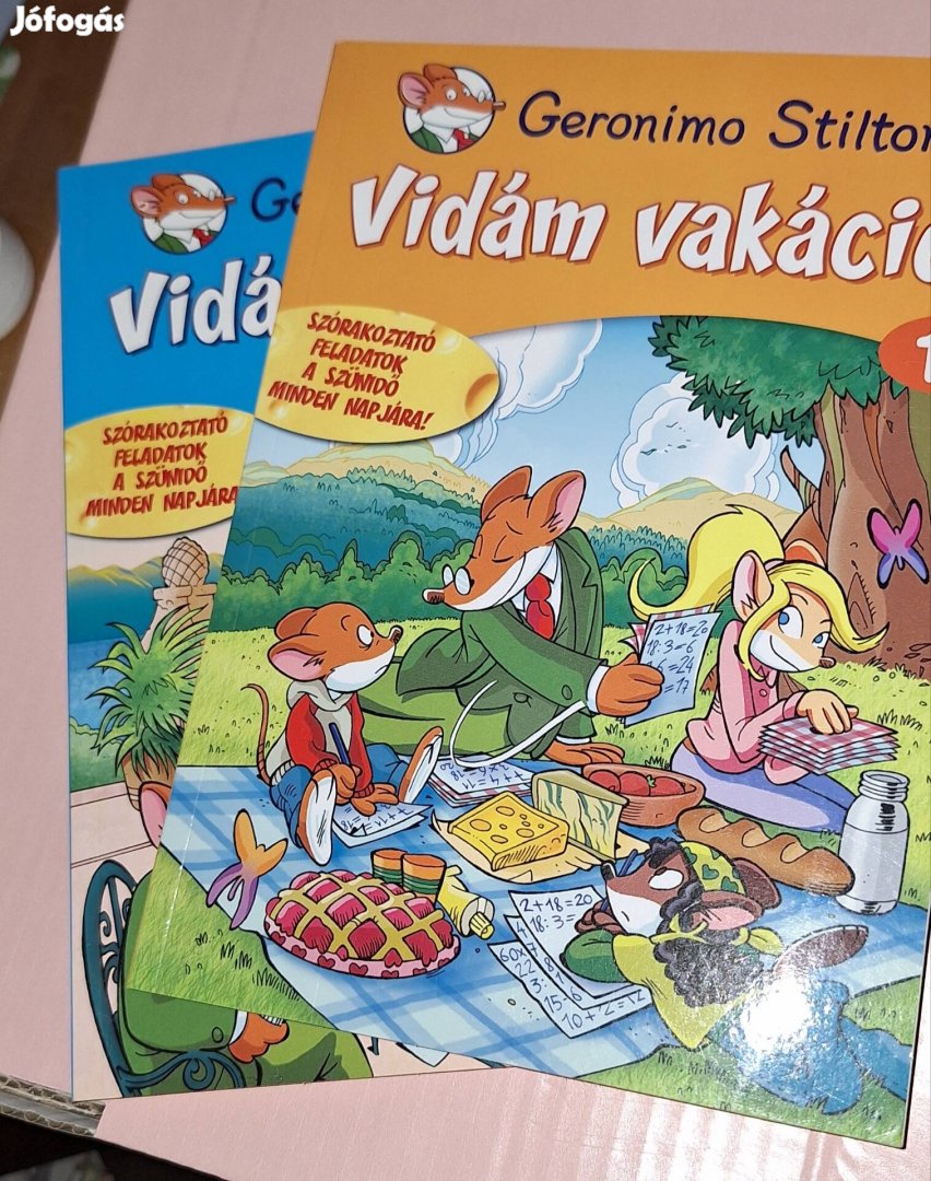 Geronimo Stilton Vidám vakáció 1. 2. = 800,-Ft