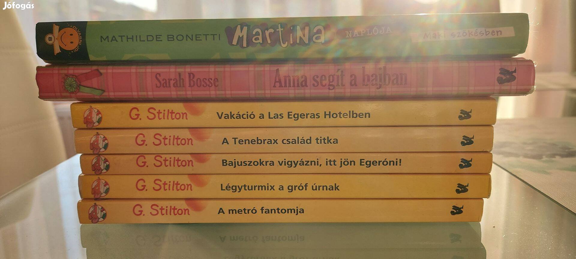 Geronimo Stilton, Martina, Anna könyvek, alig használt