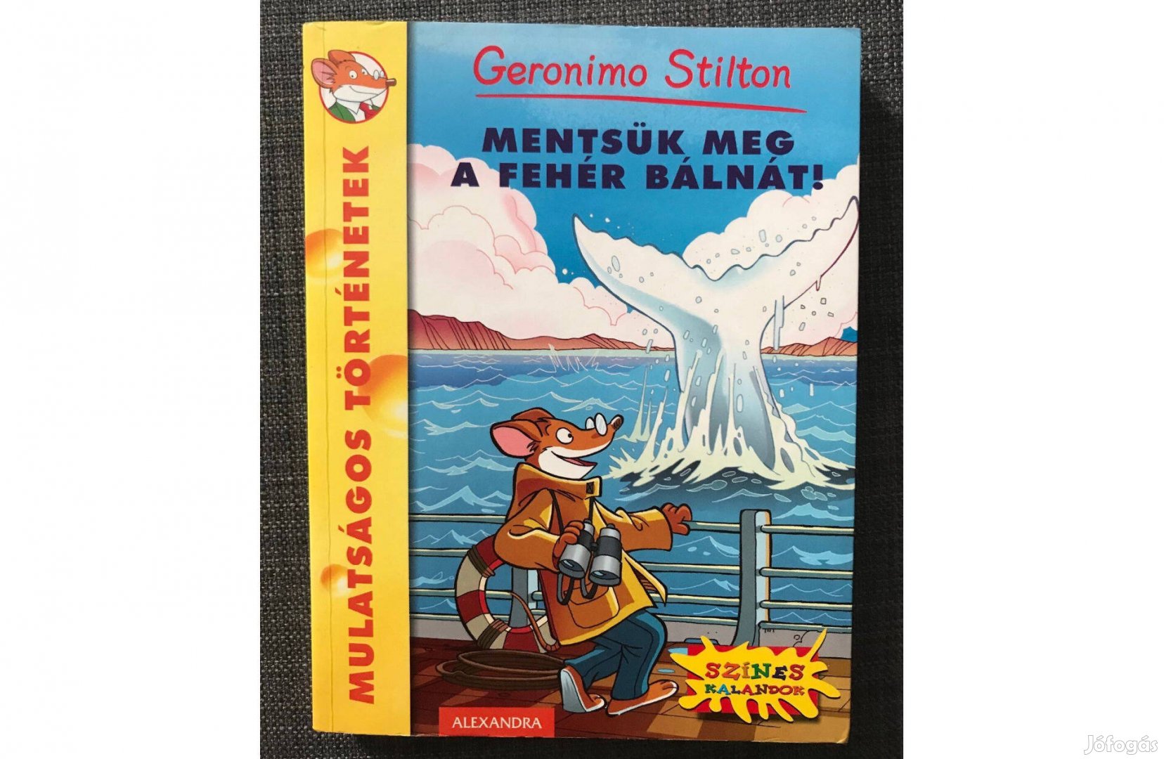 Geronimo Stilton: Mentsük meg a fehér bálnát! Mulatságos Történetek