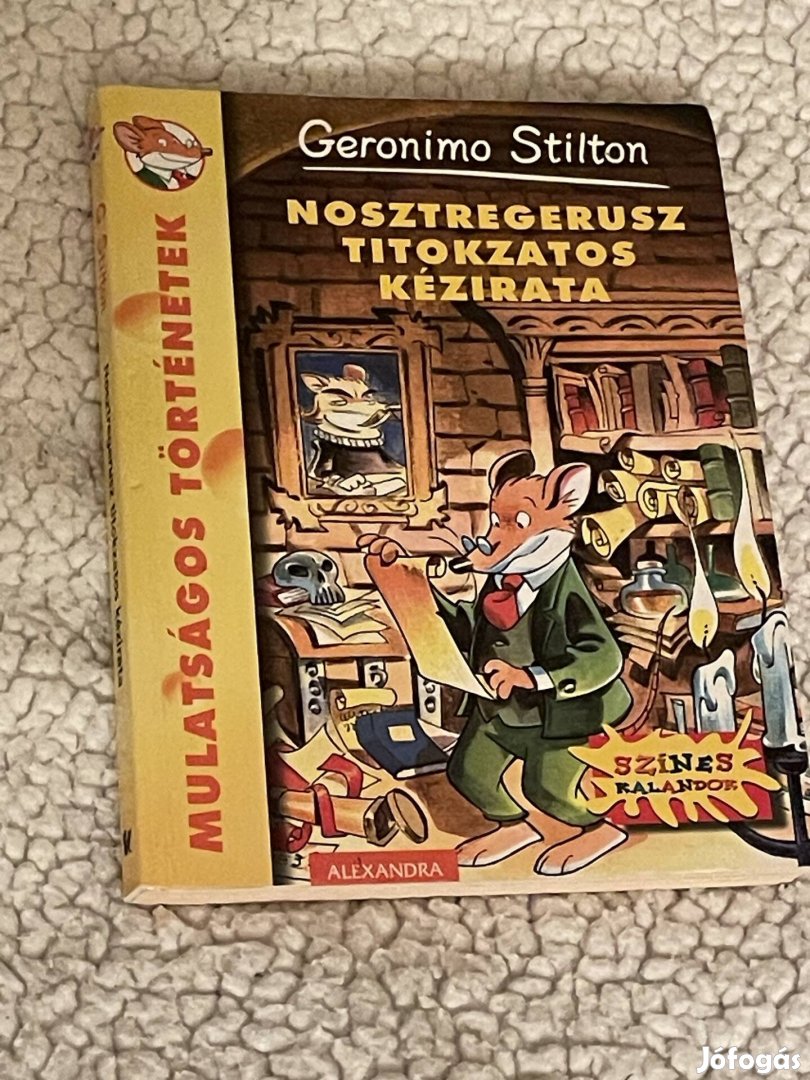 Geronimo Stilton: Nosztregerusz titokzatos kézirata