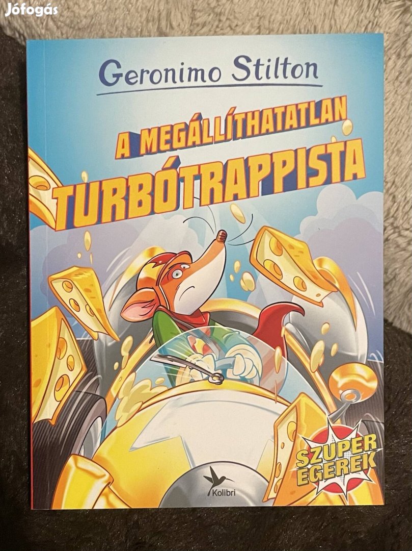 Geronimo Stilton - A megállíthatatlan Turbótrappista gyermekkönyv