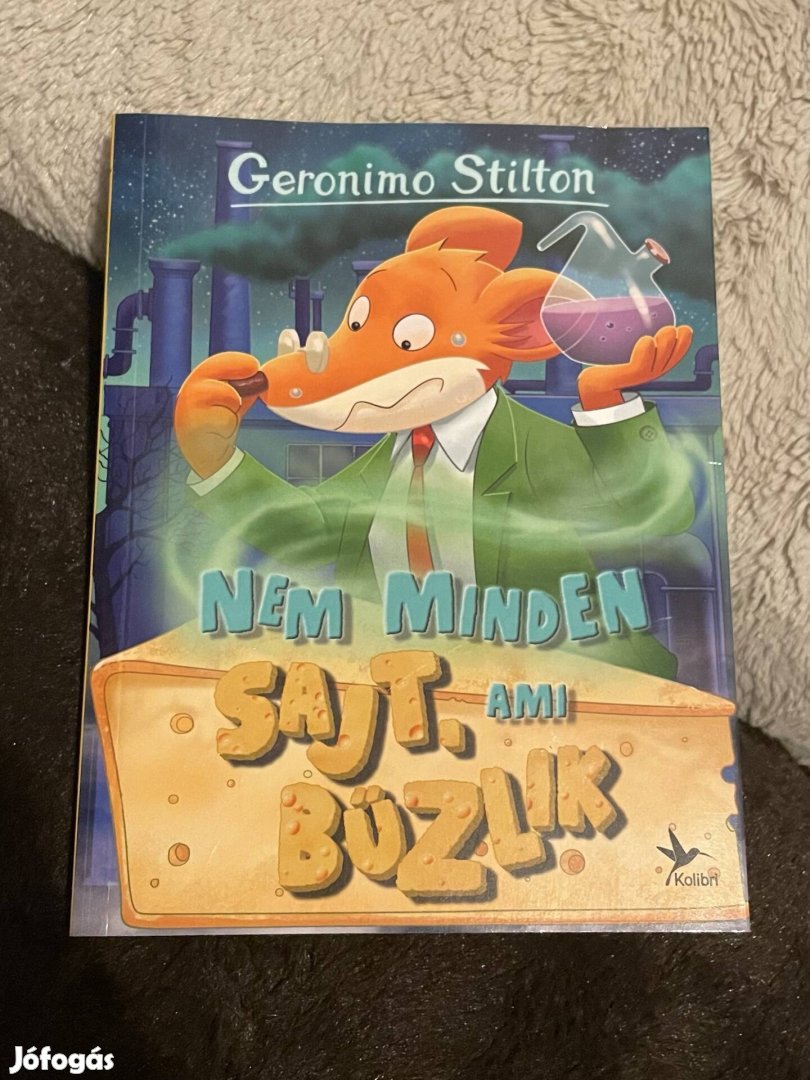 Geronimo Stilton - Nem minden sajt, ami bűzlik gyerekkönyv