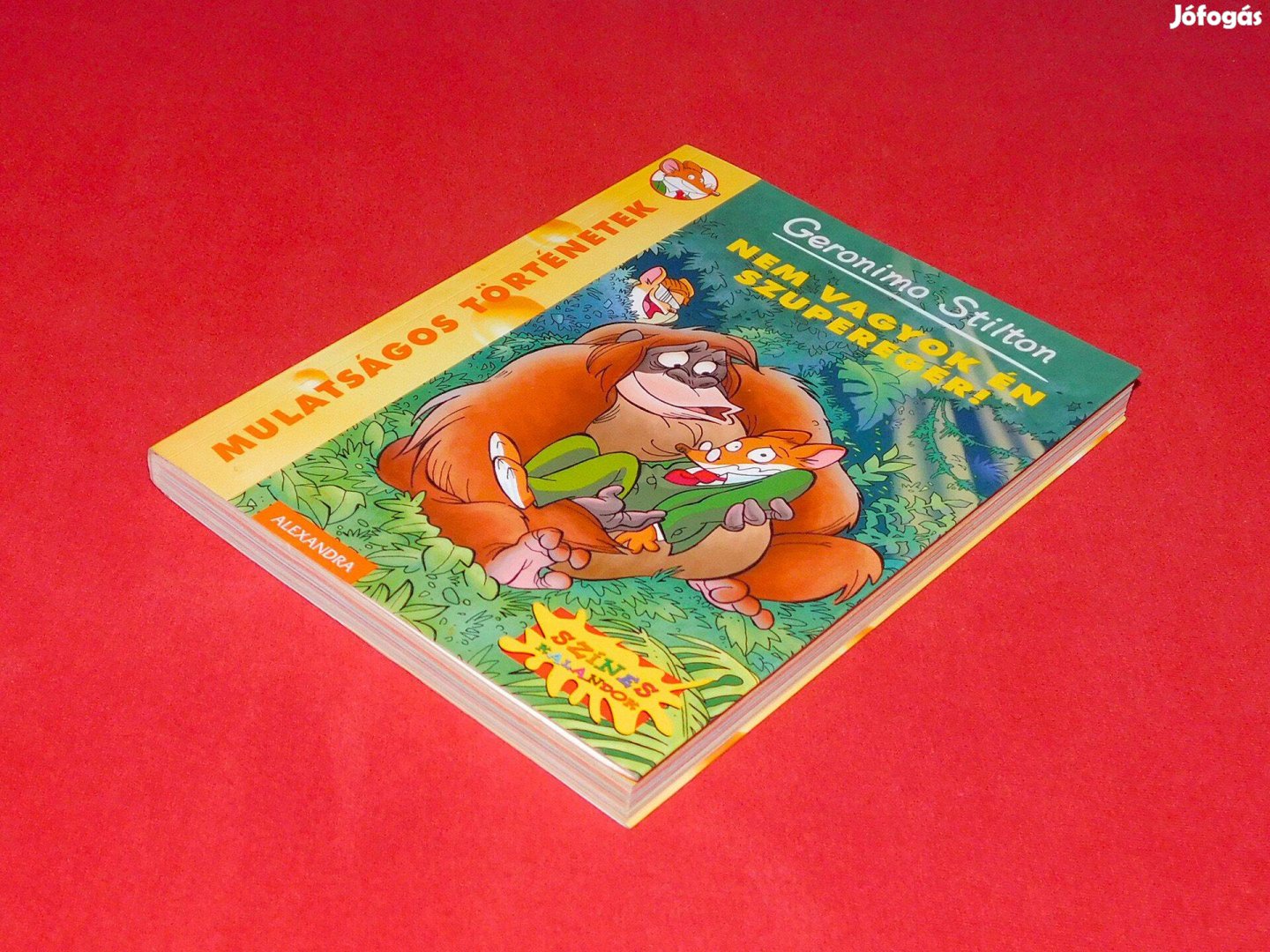 Geronimo Stilton - Nem vagyok én szuperegér könyv gyerekeknek