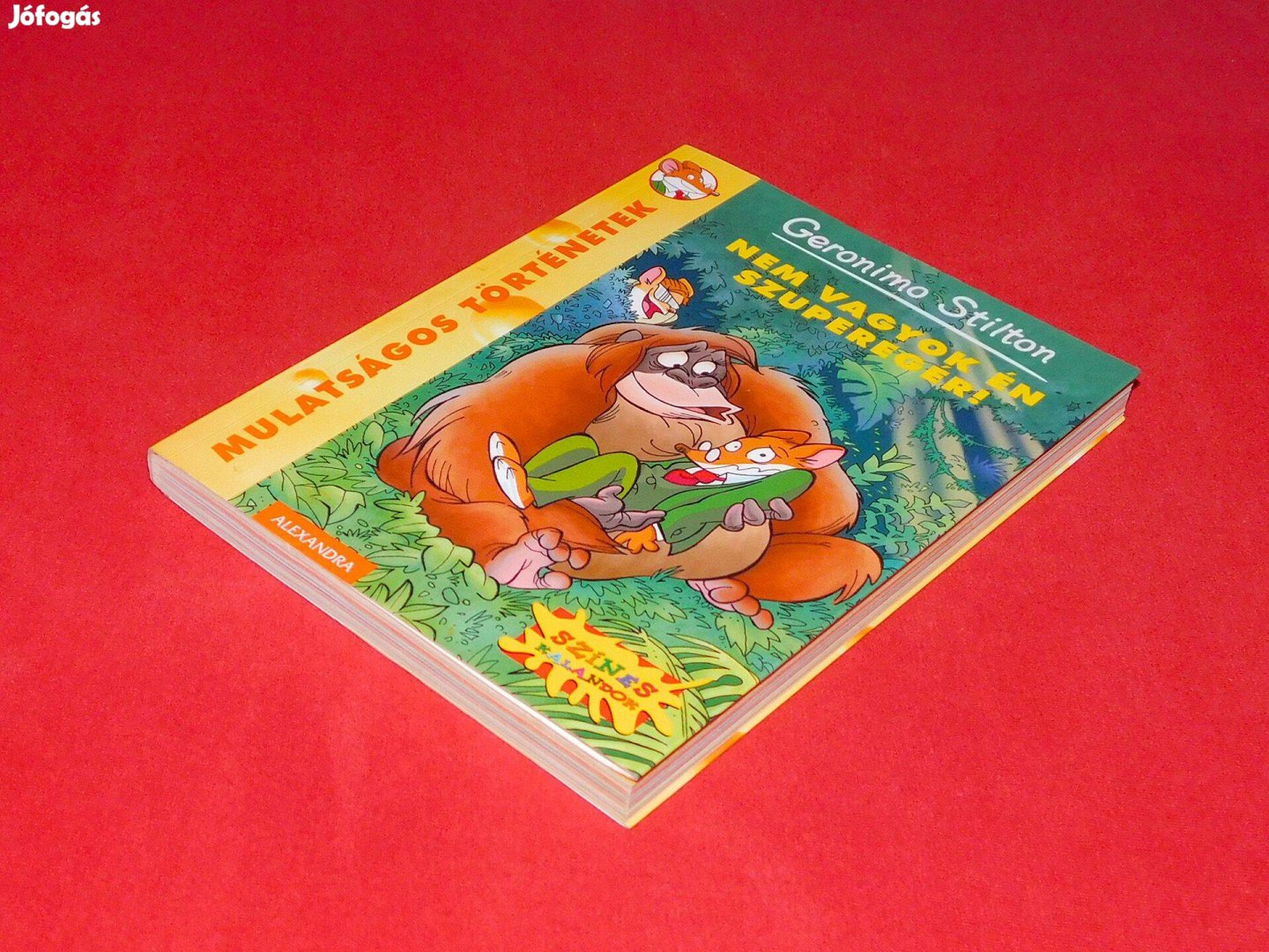 Geronimo Stilton - Nem vagyok én szuperegér könyv gyerekeknek