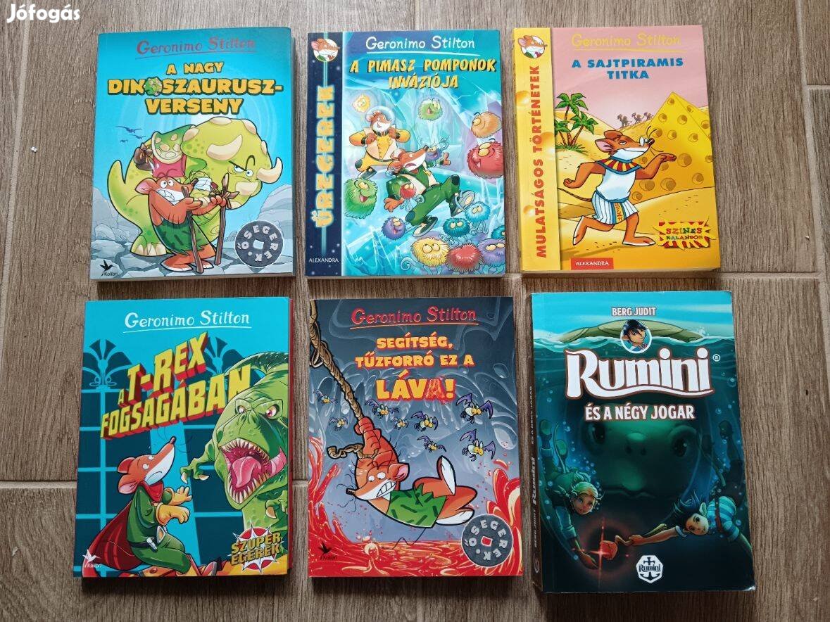 Geronimo Stilton könyvek