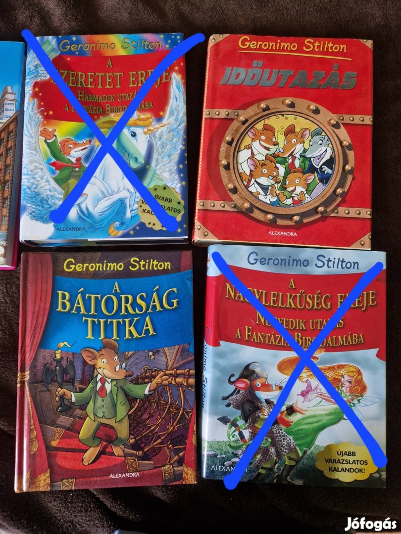 Geronimo Stilton könyvek