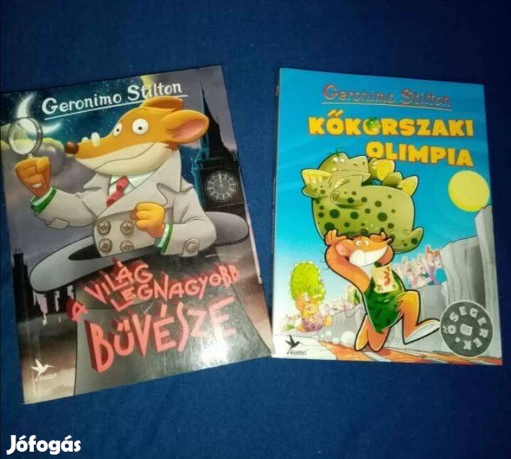 Geronimo Stilton konyvek