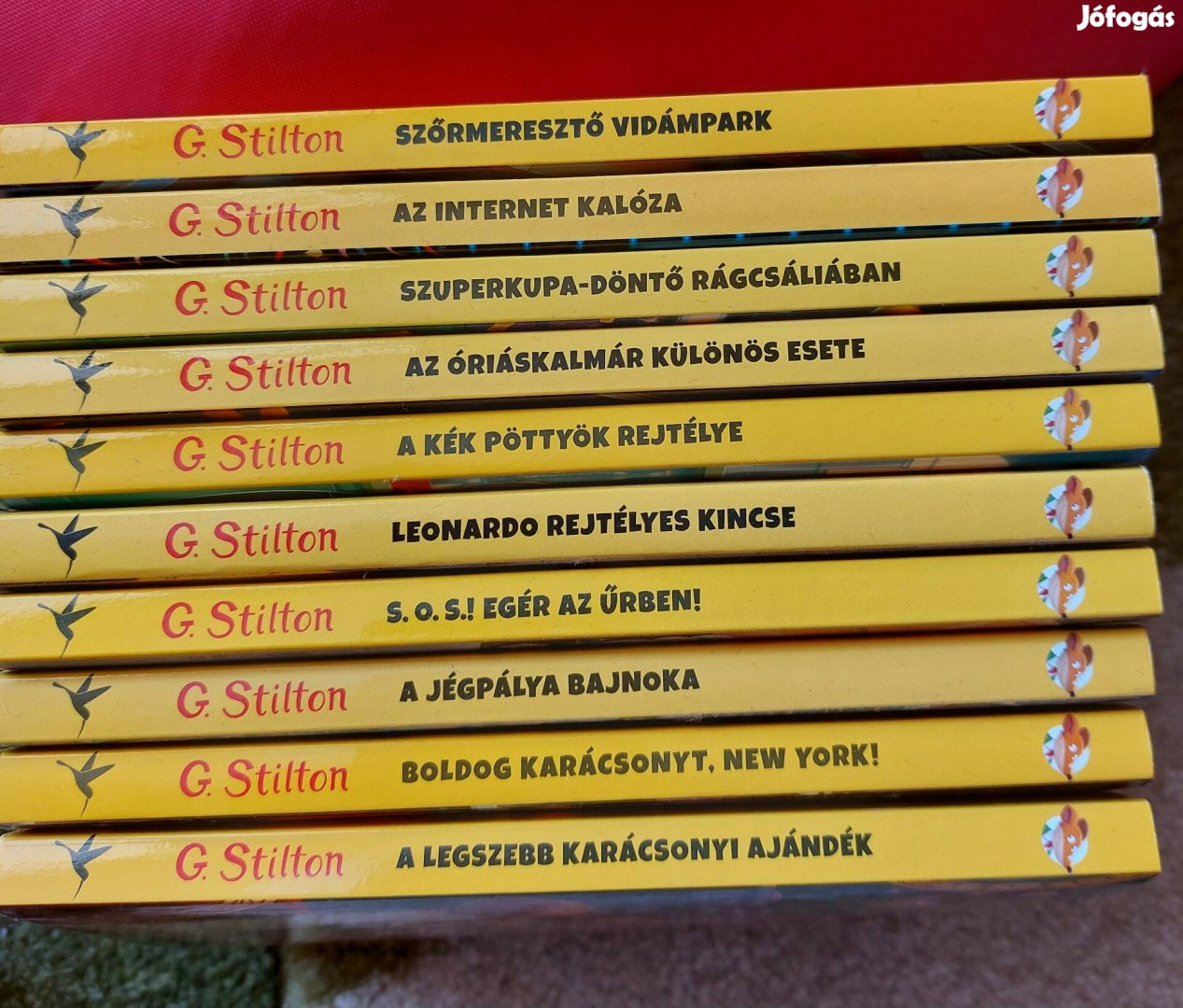 Geronimo Stilton könyvek+ ajándék