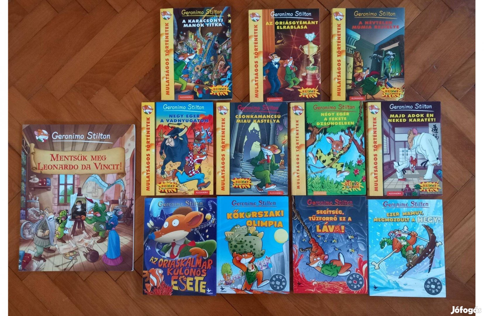 Geronimo Stilton könyvek és képregény