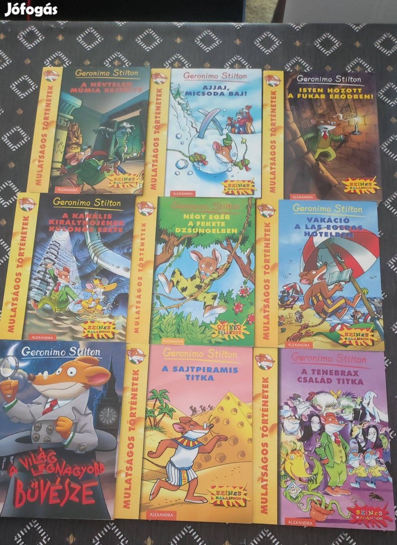 Geronimo stilton könyv