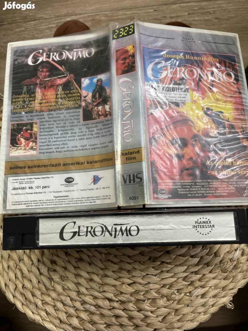 Geronimo vhs m